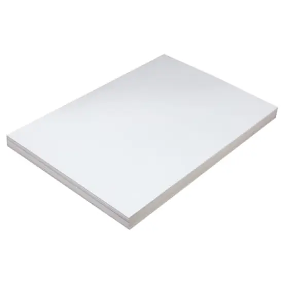 Pacon&reg; 12" x 18" Medium Weight White Tagboard, 100ct. {1}