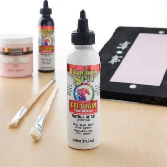 Unicorn SPiT&reg; Gel Stain & Glaze, 4oz. White Ning {4}
