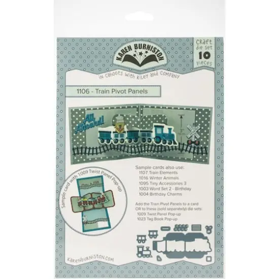 Karen Burniston Dies-Train Pivot Panels {1}