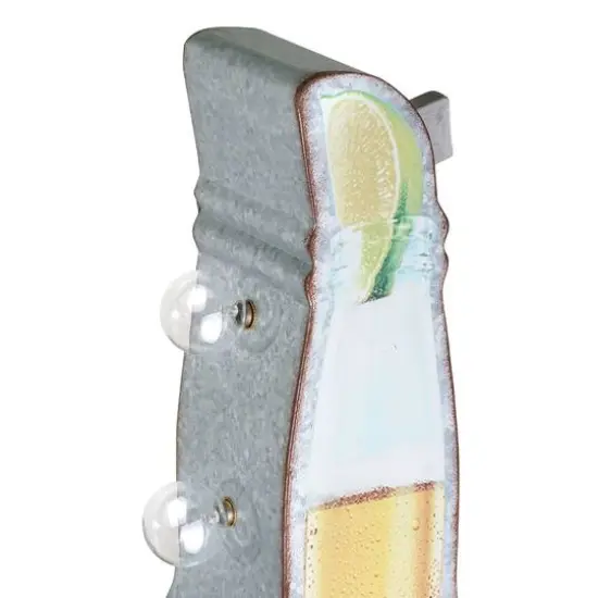 American Art Decor 25" Metal Corona Extra LED Marquee Sign {8}