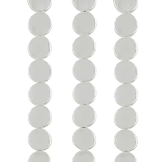 Silver Metal Coin Beads, 11mm by Bead Landing&trade; {1}