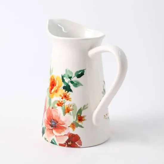 54oz. Fall Floral Ceramic Pitcher by Ashland&reg; {3}