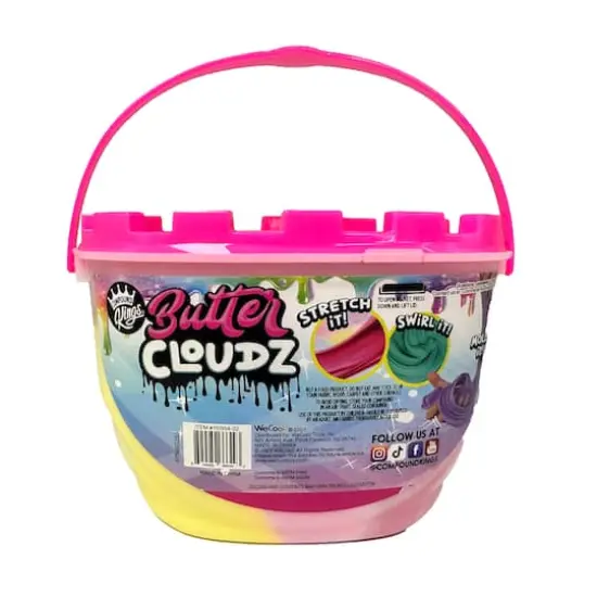 Compound Kings&reg; Passion Fruit Butter Cloudz Scented Slime {6}