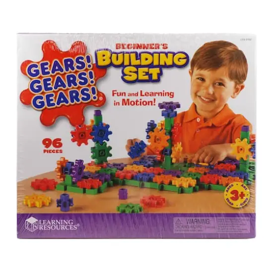 Learning Resources&reg; Gears! Gears! Gears! 100-Piece Deluxe Building Set {1}