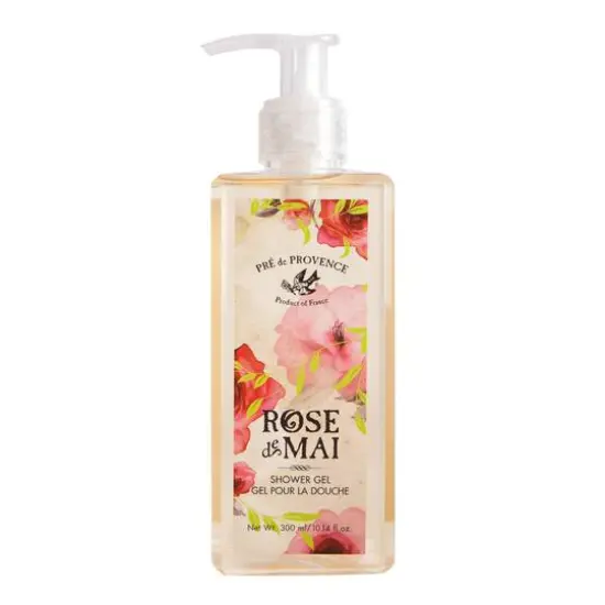 European Soaps Rose De Mai Shower Gel, 300mL {1}