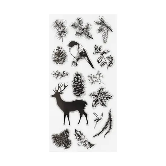 Woodland Animals Clear Stamps, 15ct. by Recollections&trade; {1}