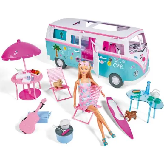 Simba Steffi LOVE Hawaii Camper Playset {1}