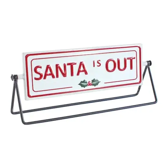 Reversible Santa Sign Set {4}