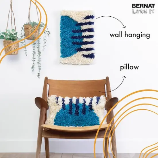 Bernat&reg; Latch It&trade; Cosmic Collision Boho Yarn Kit {4}