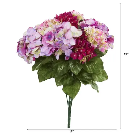 Pink Hydrangea Bush, 3ct. {3}