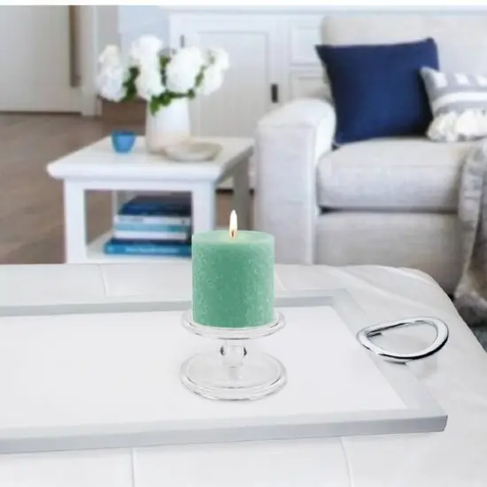 Root Candles 3" x 3" Unscented Timberline&trade; Pillar Candle Sky {4}