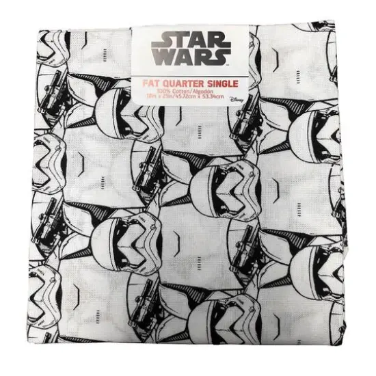 Camelot Fabrics Star Wars Stormtrooper Cotton Fat Quarter, 6ct. {1}