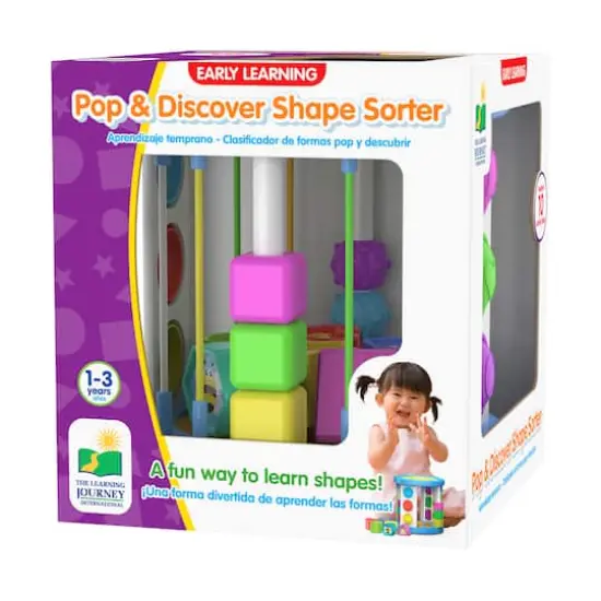 Early Learning - Pop & Discover Shape Sorter {1}