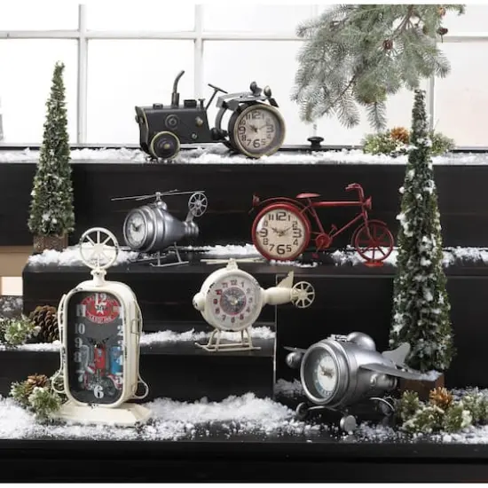 Gas Station Tabletop Clock {3}