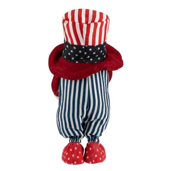 12.2" Patriotic Heart 4th of July Americana Gnome {6}
