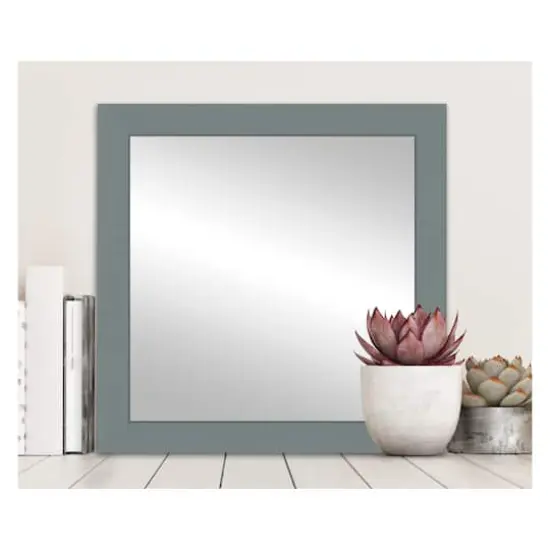 Timeless Frames&reg; 12" Beck Gray Framed Wall Mirror {4}