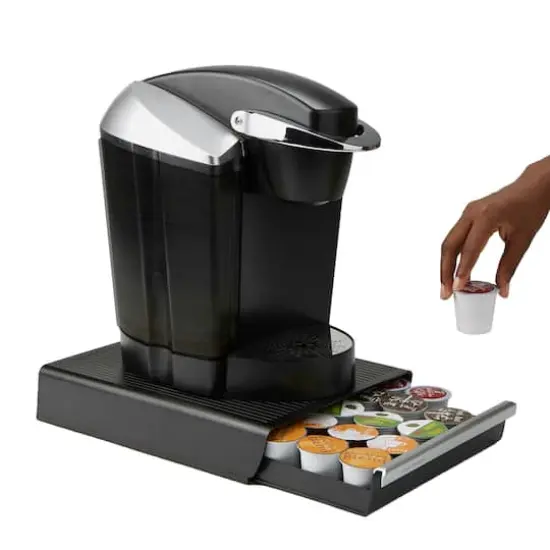 Mind Reader Black Single Serve Coffee Pod Drawer and Holder {9}