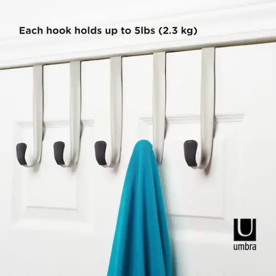 Umbra Schnook Over the Door 5 Hooks Set {6}