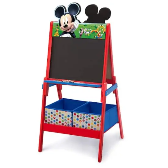 Disney® Mickey Mouse Wooden Double Sided Easel with Storage {3}