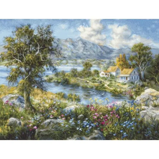 Luca-s Enchanted Cottage Counted Cross Stitch Kit {3}