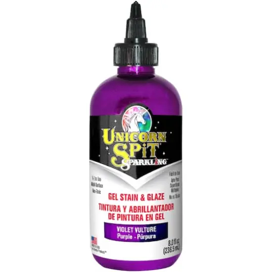 Unicorn SPiT&reg; Sparkling&trade; Gel Stain & Glaze, 8oz. Assorted {1}