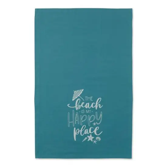 DII&reg; Beach Happy Place Printed Dishtowel Set {7}