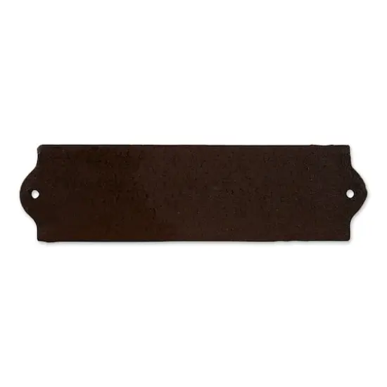 Welcome Cast Iron Sign {3}