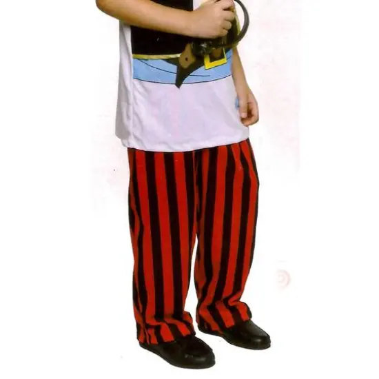 Large White & Red Pirate Boy's Costume {4}