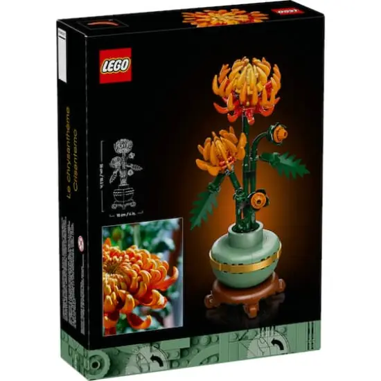 LEGO&reg; Botanicals Chrysanthemum Flower Decor Building Set 10368 {4}