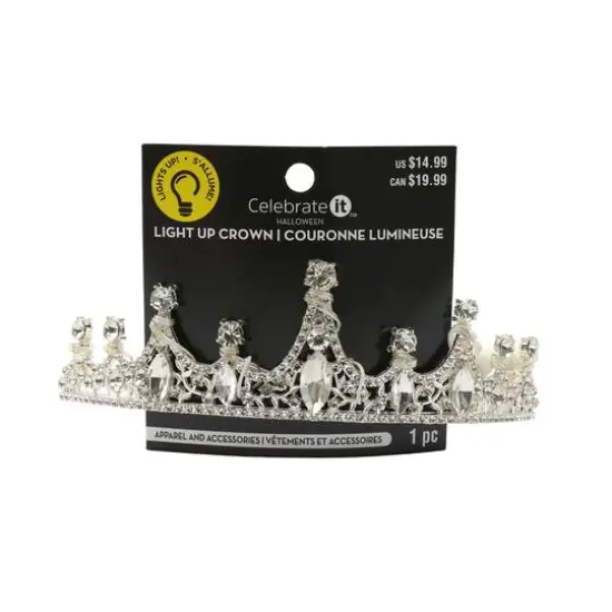 Silver Light-Up Crown by Celebrate It&trade; {4}