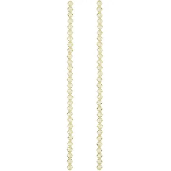 Preciosa Glass Crystal Bicone Beads, 4mm by Bead Landing&trade; Assorted {4}