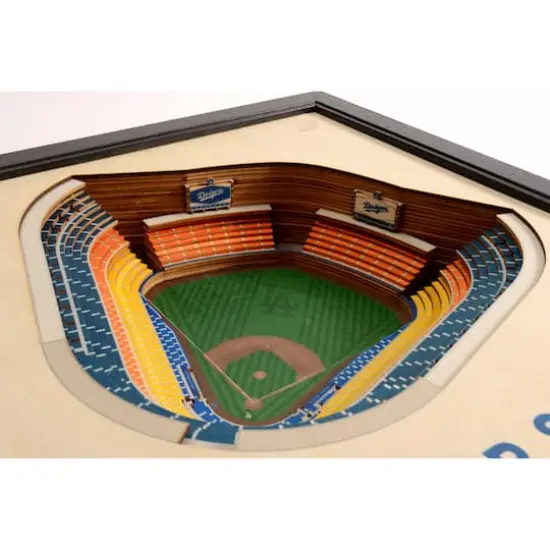 MLB 25-Layer StadiumView Wall Art Los Angeles Dodgers {5}