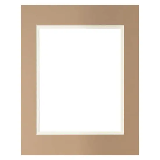 11" x 14" Double Mat By Studio Décor®, 8" x 10" Opening Tan {1}