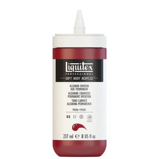 Liquitex&reg; Professional Soft Body Acrylic Color, 8oz. Alizarin Crimson Hue Permanent {4}