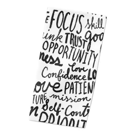 Wisdom Words 10" x 10" Cotton Twill Napkin {3}