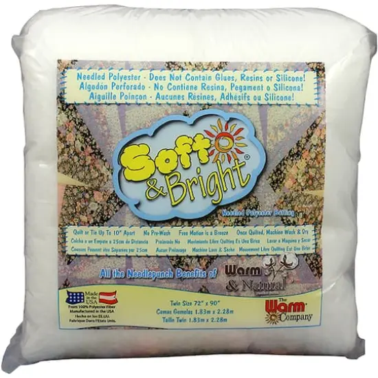 Warm Company Soft & Bright Polyester Batting {1}