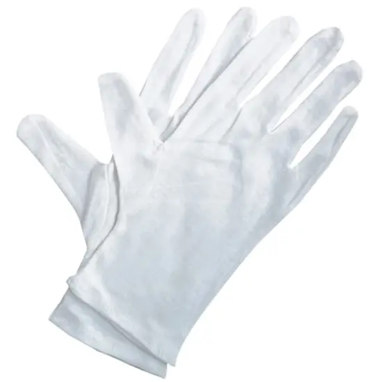 Art Alternatives Soft White Cotton Gloves {4}