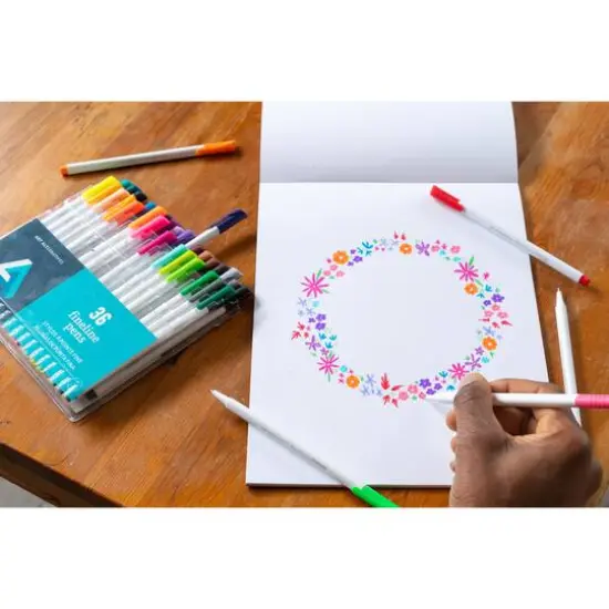 Art Alternatives Fineline Pen 36 Color Set {10}