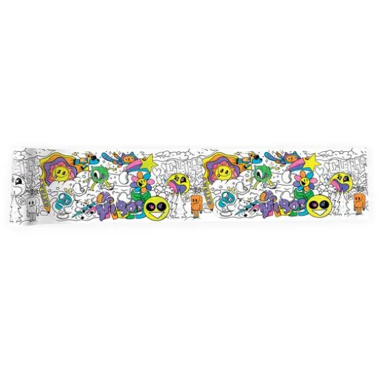 Faber-Castell&reg; Color In Mural Doodle Set {4}