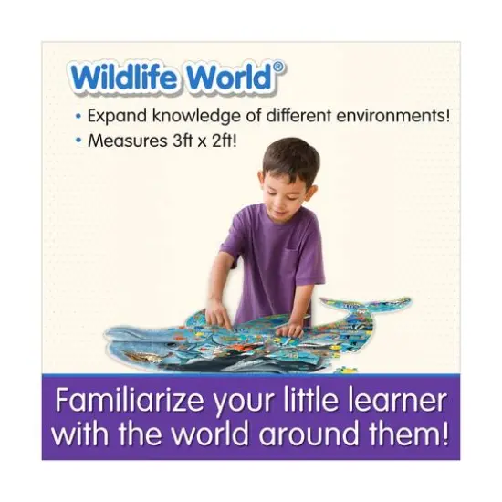 Wildlife World Puzzle - Sea Life: 200 Pcs {6}