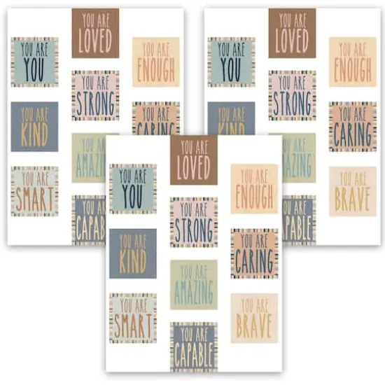 Teacher Created Resources Everyone is Welcome Positive Affirmations Accents, 90 Pieces {1}