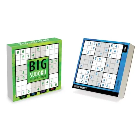 TF Publishing 2024 Sudoku Puzzles Daily Desktop Calendar {1}