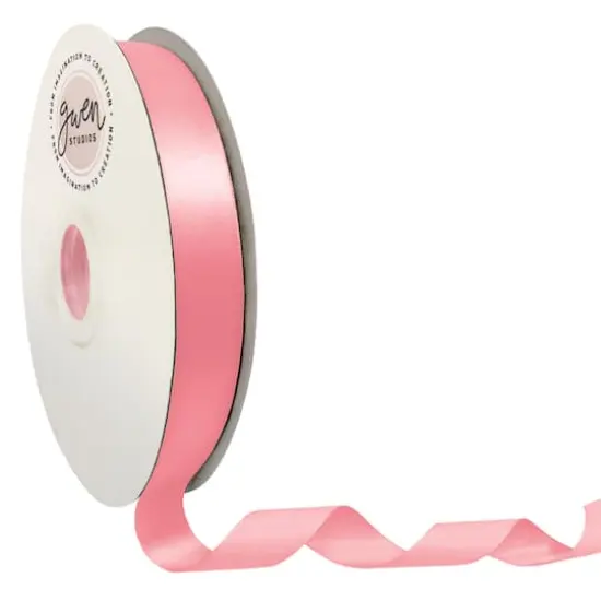 Gwen Studios Double Faced Satin Ribbon Pink {1}