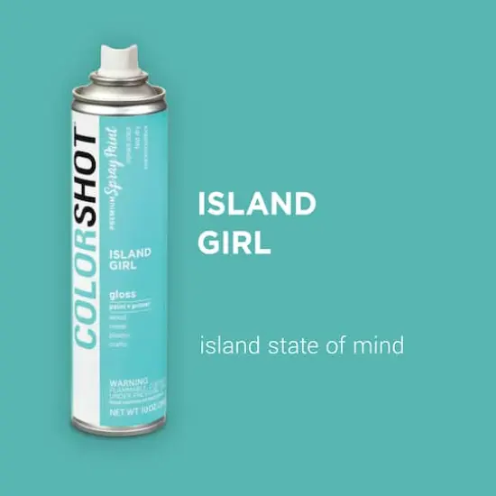 COLORSHOT&reg; Premium Gloss Spray Paint Island Girl {3}