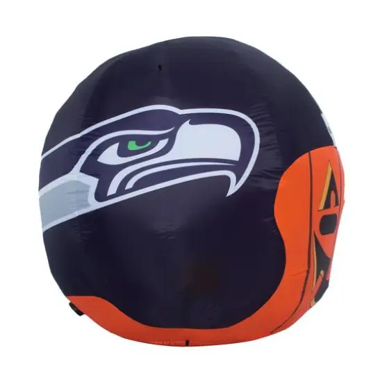 Sporticulture 4ft. Inflatable NFL Team Pride Jack-O' Helmet Seattle Seahawks {5}