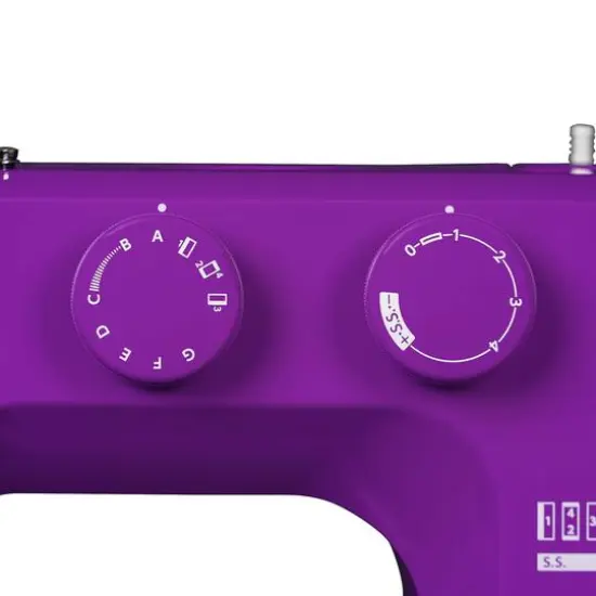 Janome Purple Majesty Easy-to-Use Sewing Machine {6}