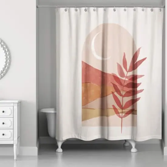 Warm Picture Window Shower Curtain {3}