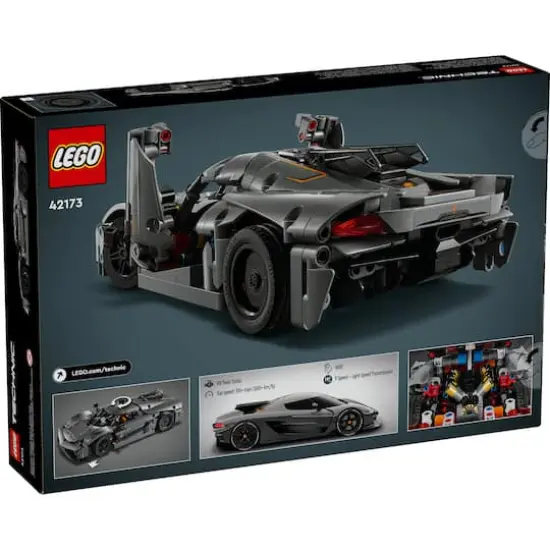 LEGO&reg; Technic&trade; Koenigsegg Jesko Absolut Gray Hypercar 42173 {4}