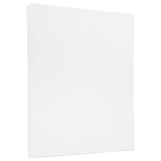 JAM Paper 8.5" x 11" 24lb. Strathmore Paper, 100 Sheets Bright White Wove {1}
