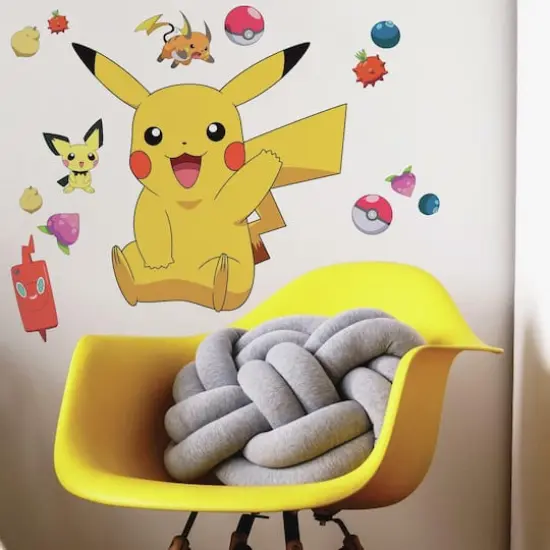 RoomMates Pikachu Peel & Stick Giant Wall Decal {4}